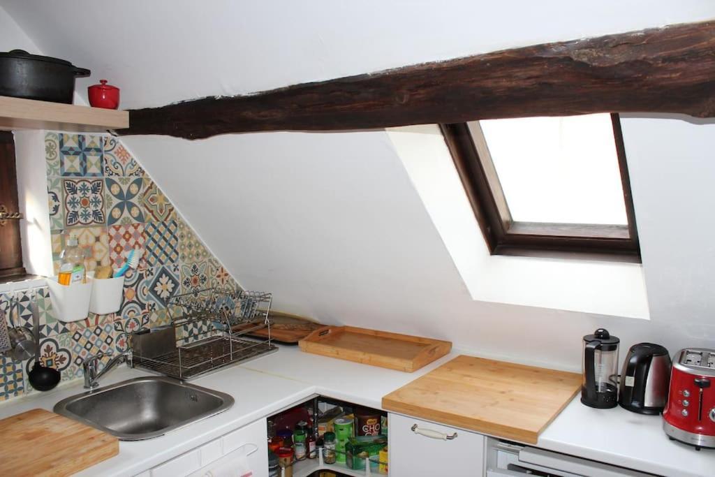 Charmant Appartement Vieux Tours Esterno foto